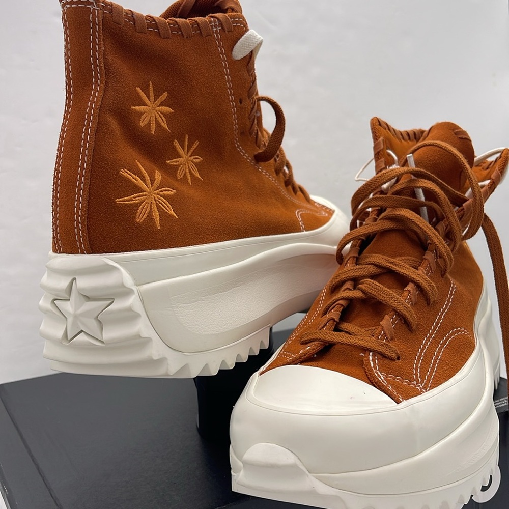 Converse Men’s High-Tops  PLATFORMS Sneakers A04299C
RUN STAR HIKE HI AMBER SE - Picture 8 of 16